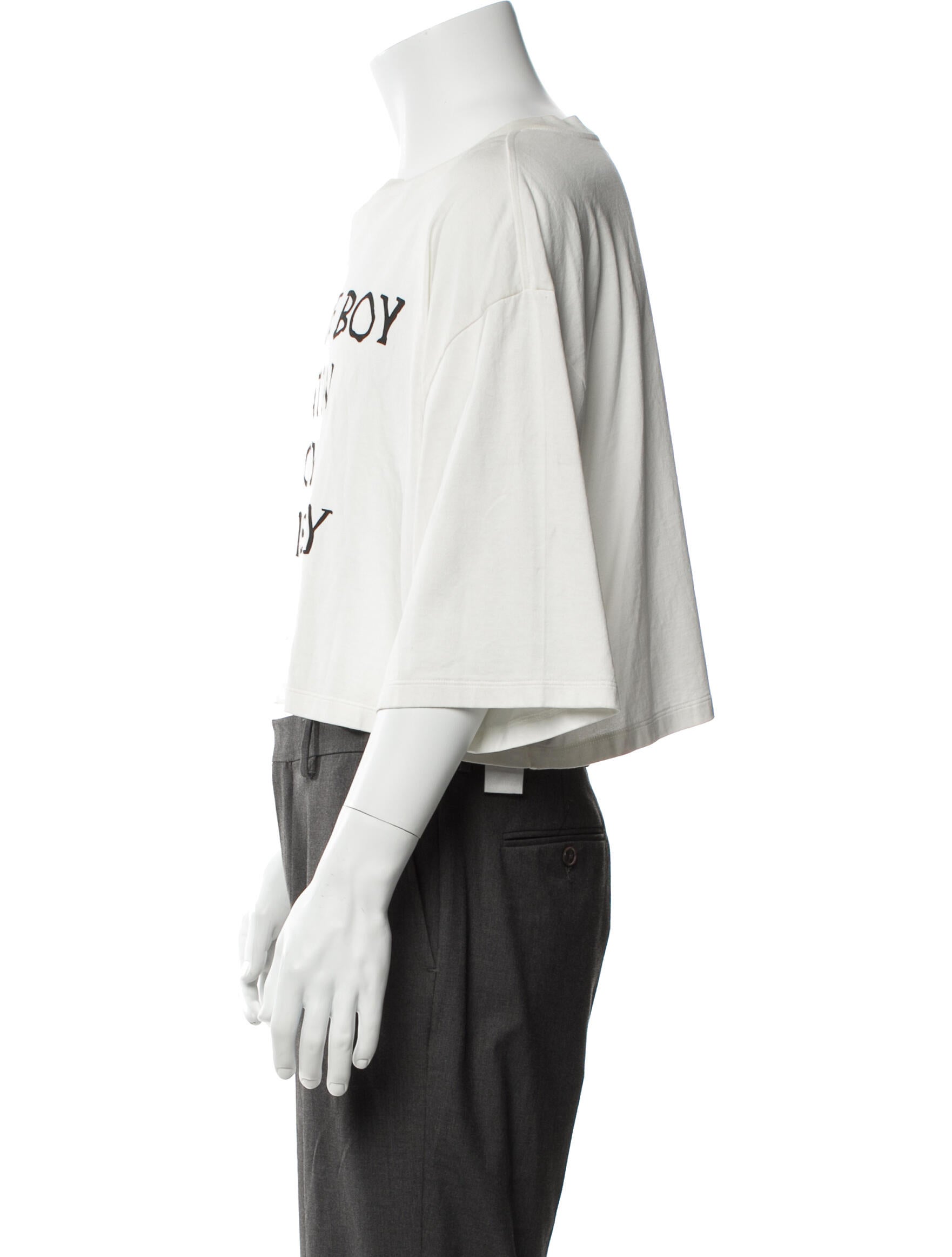 Celine Graphic Print Crew Neck T-Shirt