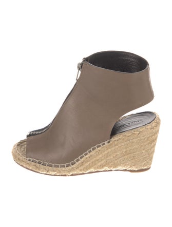 Celine Leather Espadrilles