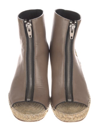 Celine Leather Espadrilles