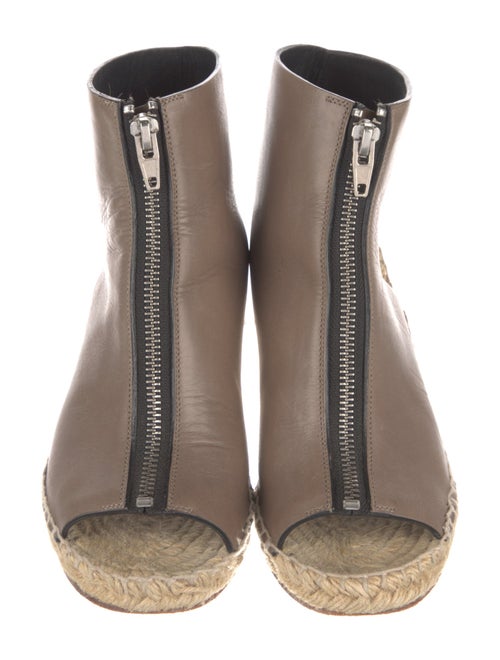 Celine Leather Espadrilles