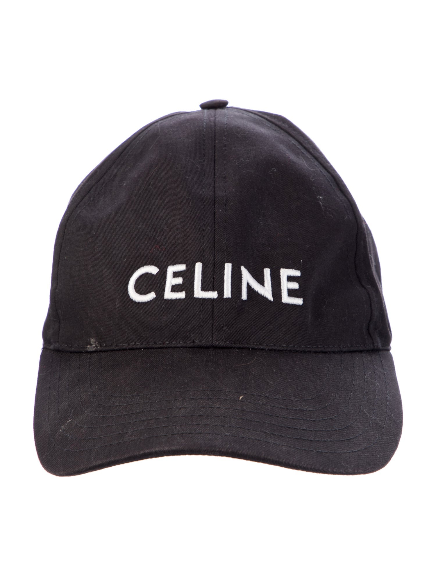 Celine Embroider-Embellished Baseball Cap