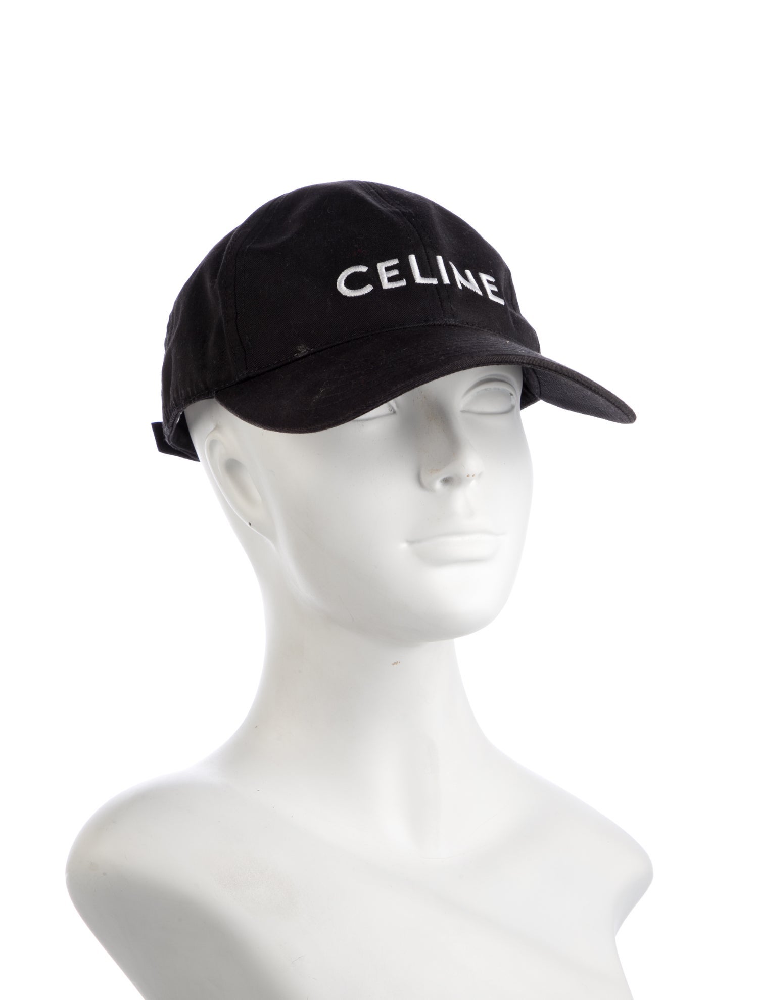 Celine Embroider-Embellished Baseball Cap