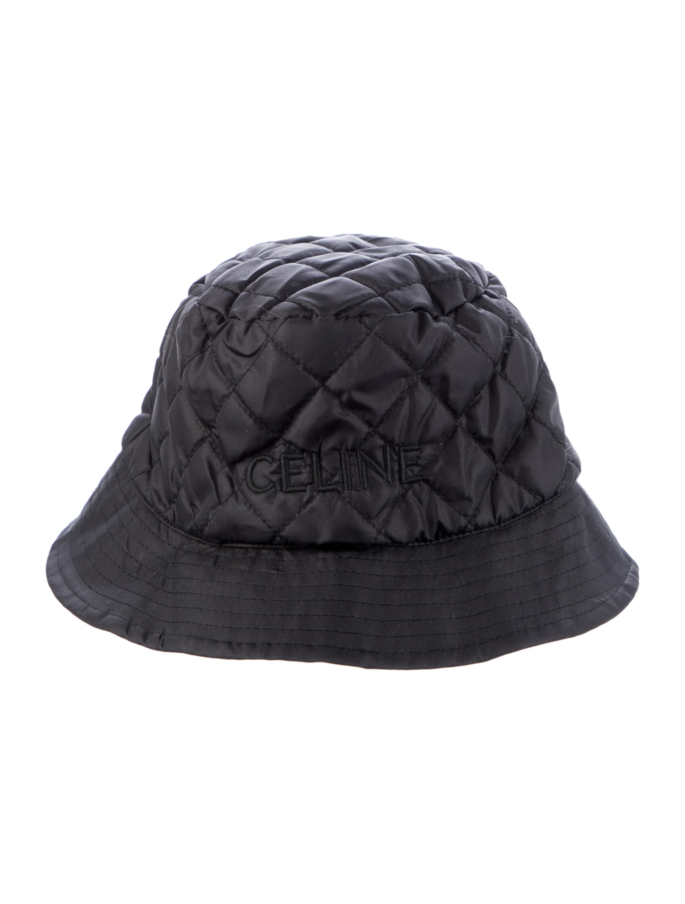 Celine Quilted Bucket Hat w/ Tags