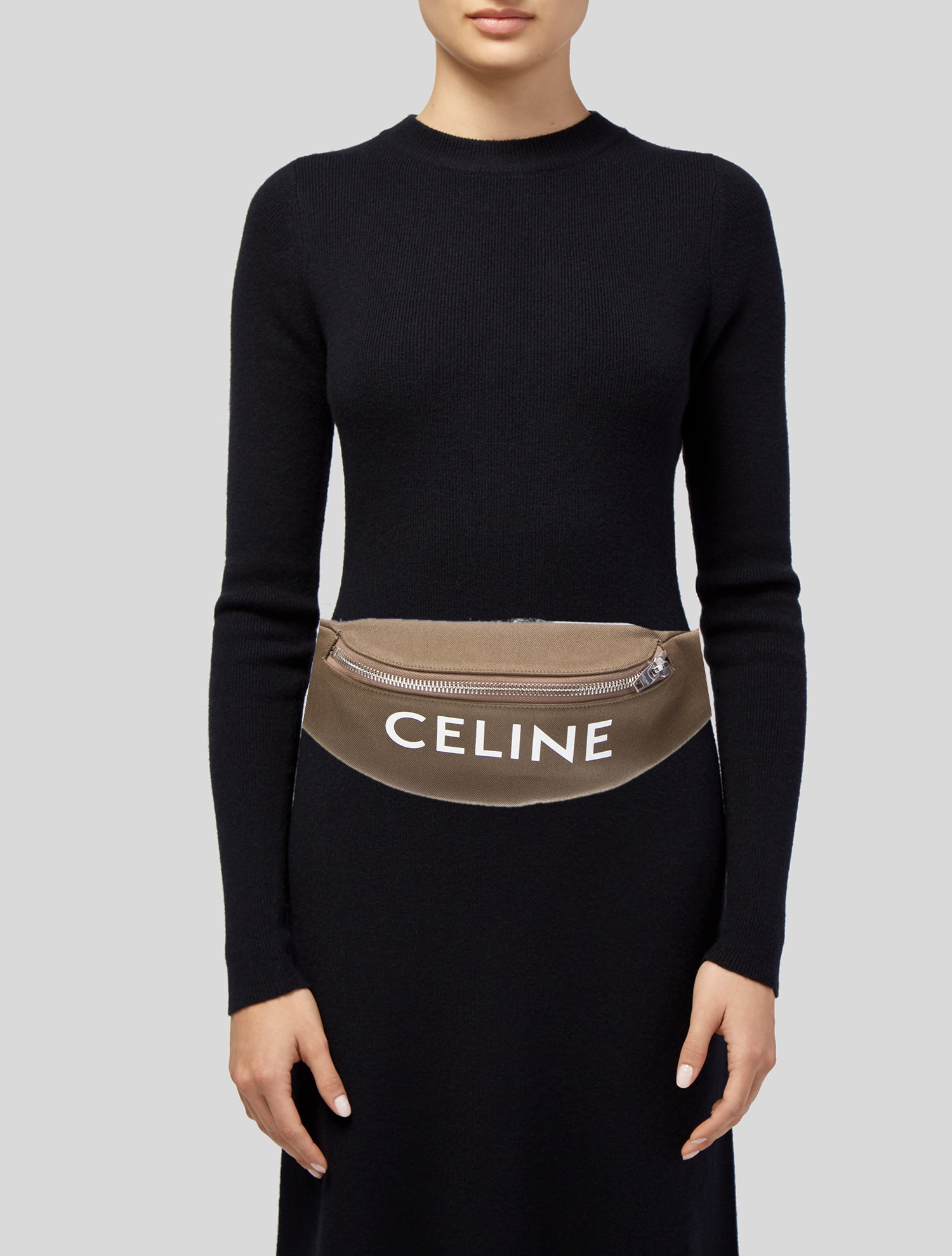 Celine Canvas Belt Bag