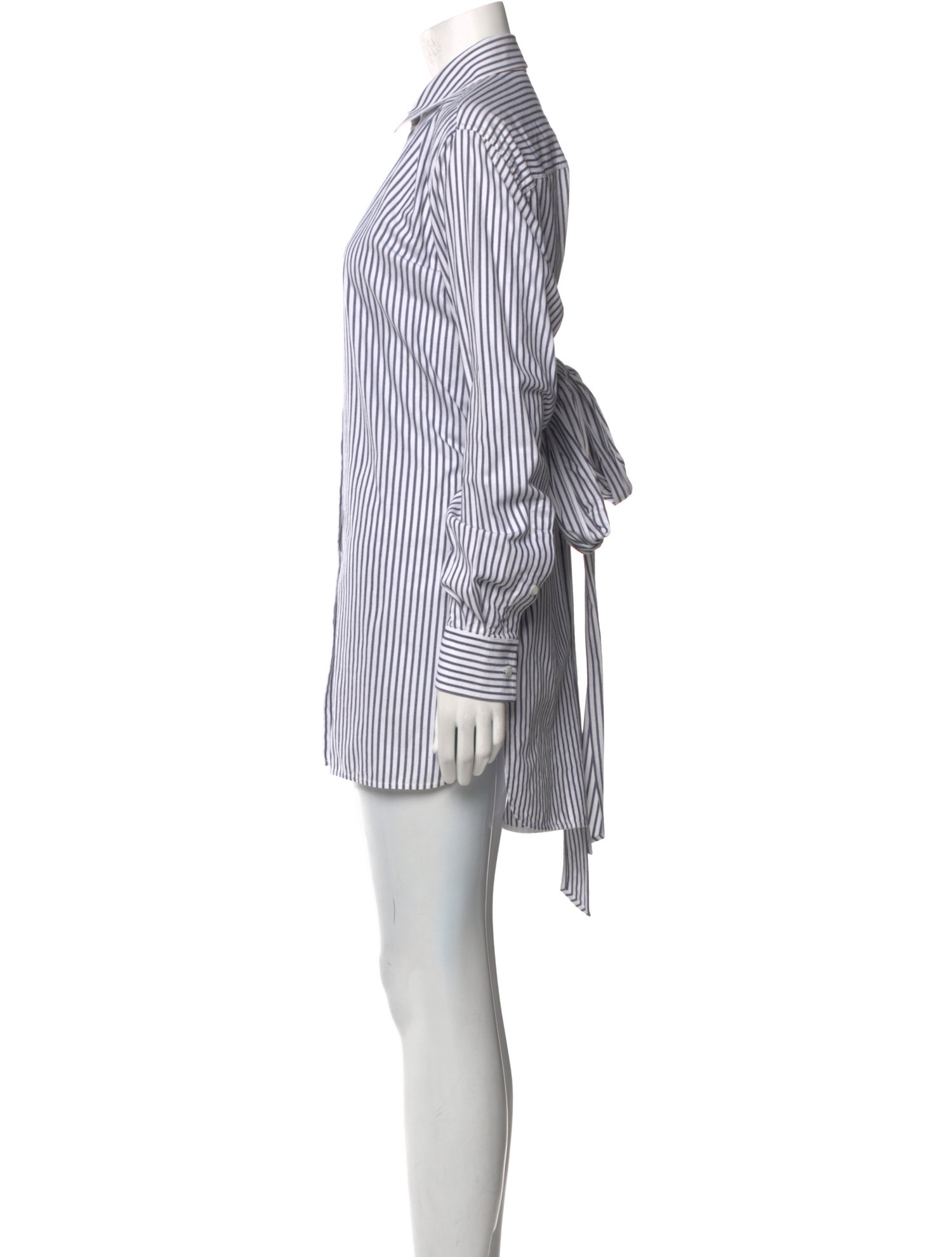 Celine Striped Long Sleeve Tunic