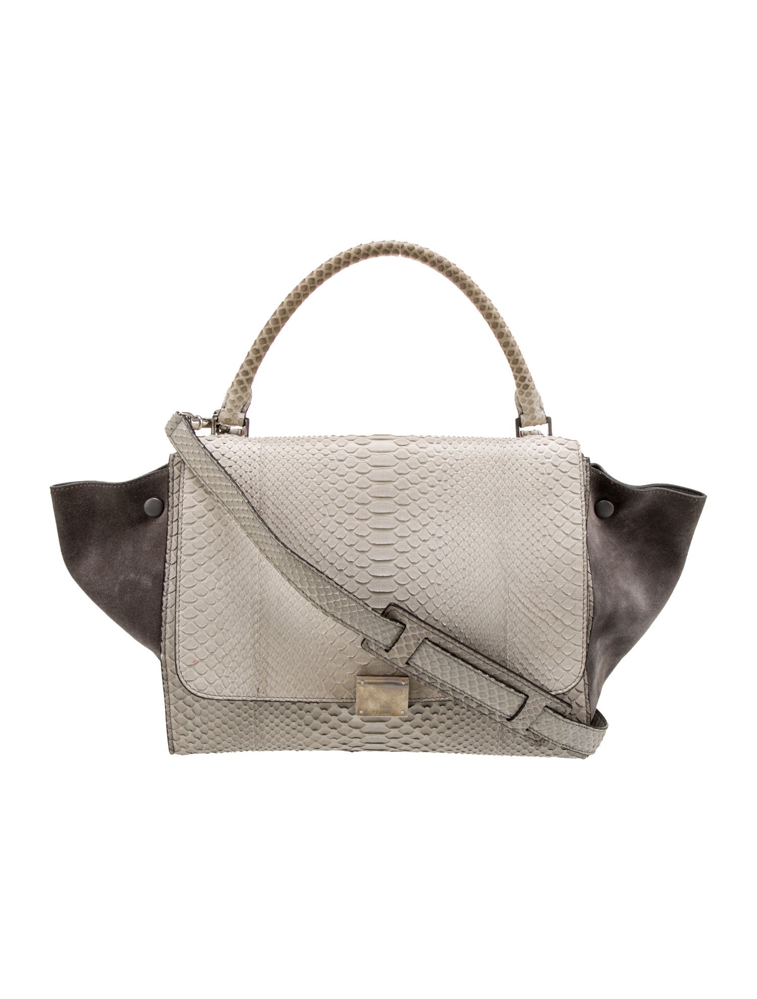 Celine Python Trapeze Medium