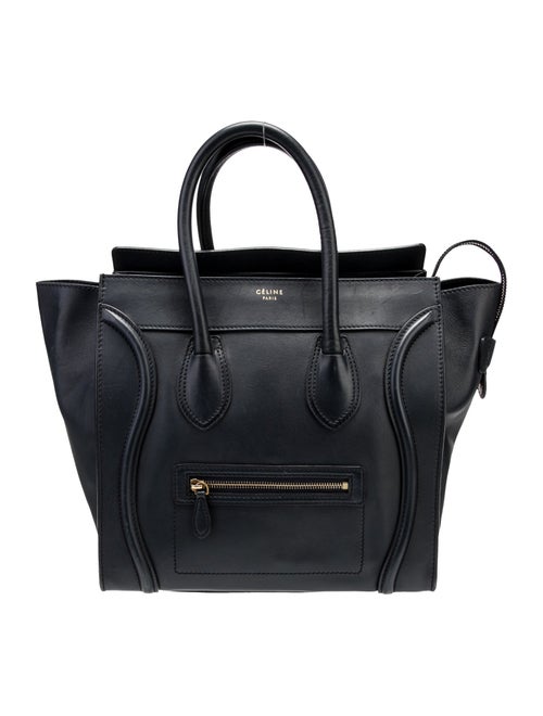 Celine Leather Luggage Mini