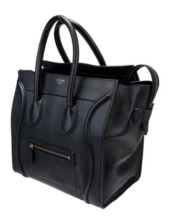Celine Leather Luggage Mini