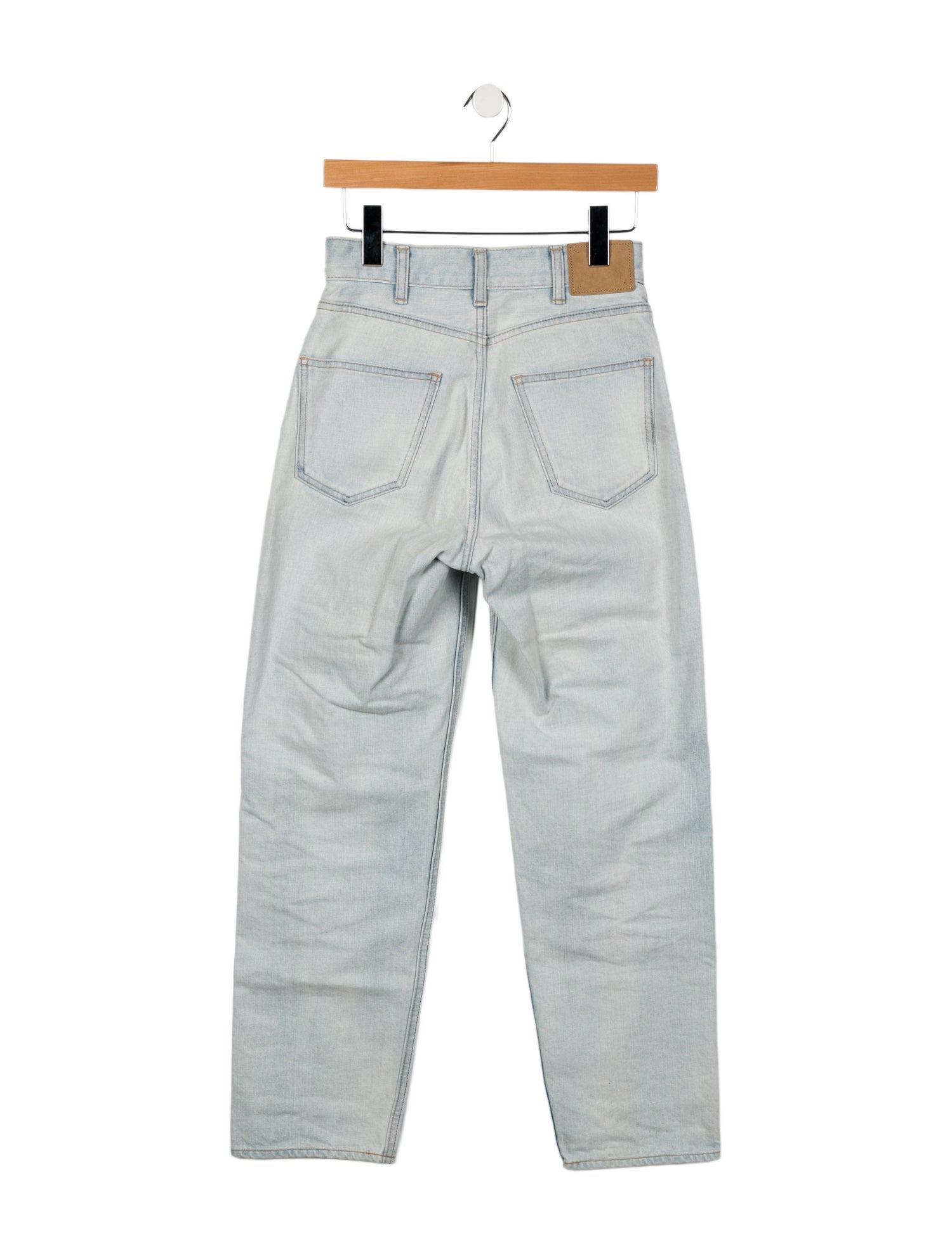 Celine High-Rise Straight Leg Jeans