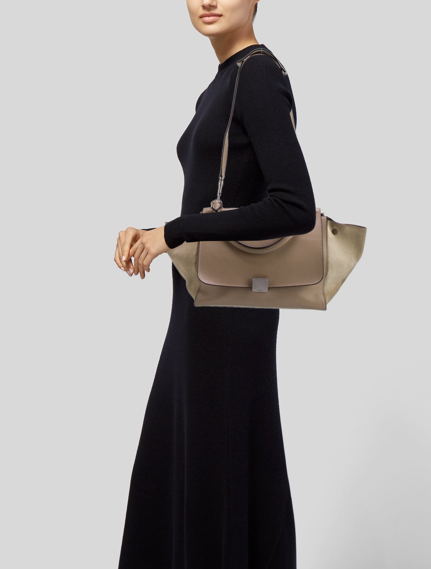 Celine Leather Trapeze Medium