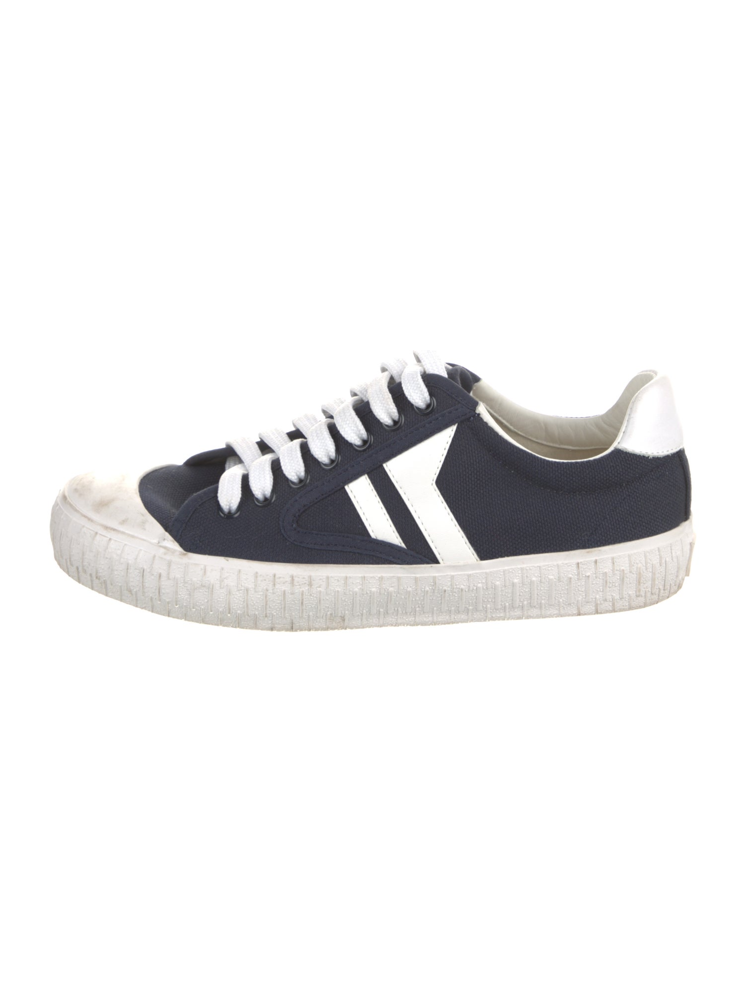 Celine Canvas Colorblock Pattern Sneakers