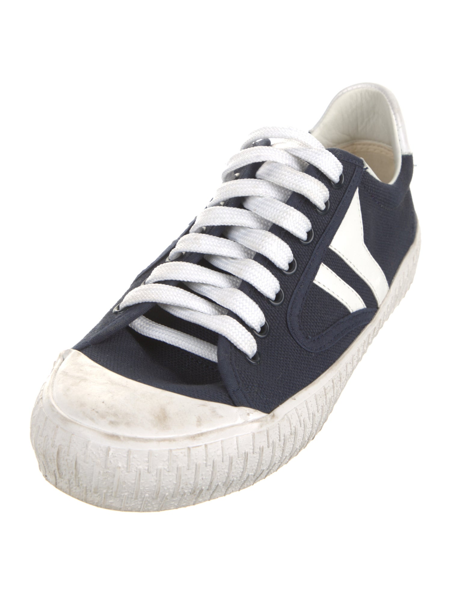 Celine Canvas Colorblock Pattern Sneakers