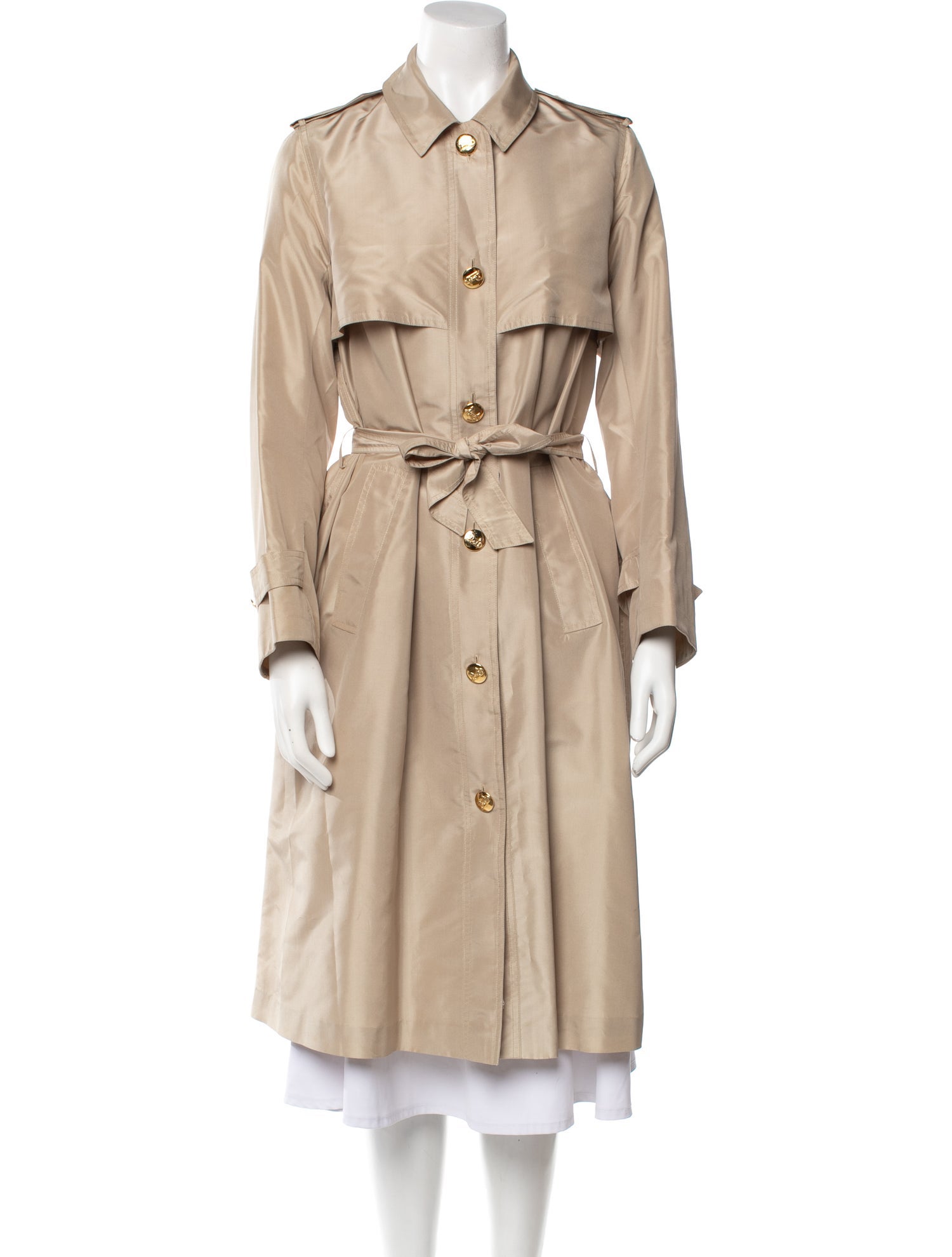 Celine Vintage Late 1970's - Early 1980's Trench Coat