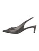 Celine Leather Slingback Flats