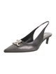 Celine Leather Slingback Flats