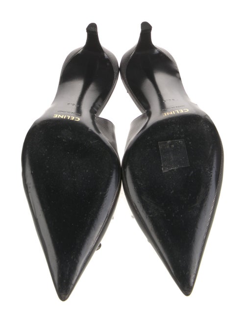 Celine Leather Slingback Flats