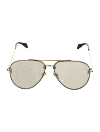 Celine Aviator Mirrored Sunglasses