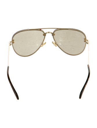 Celine Aviator Mirrored Sunglasses