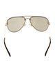 Celine Aviator Mirrored Sunglasses