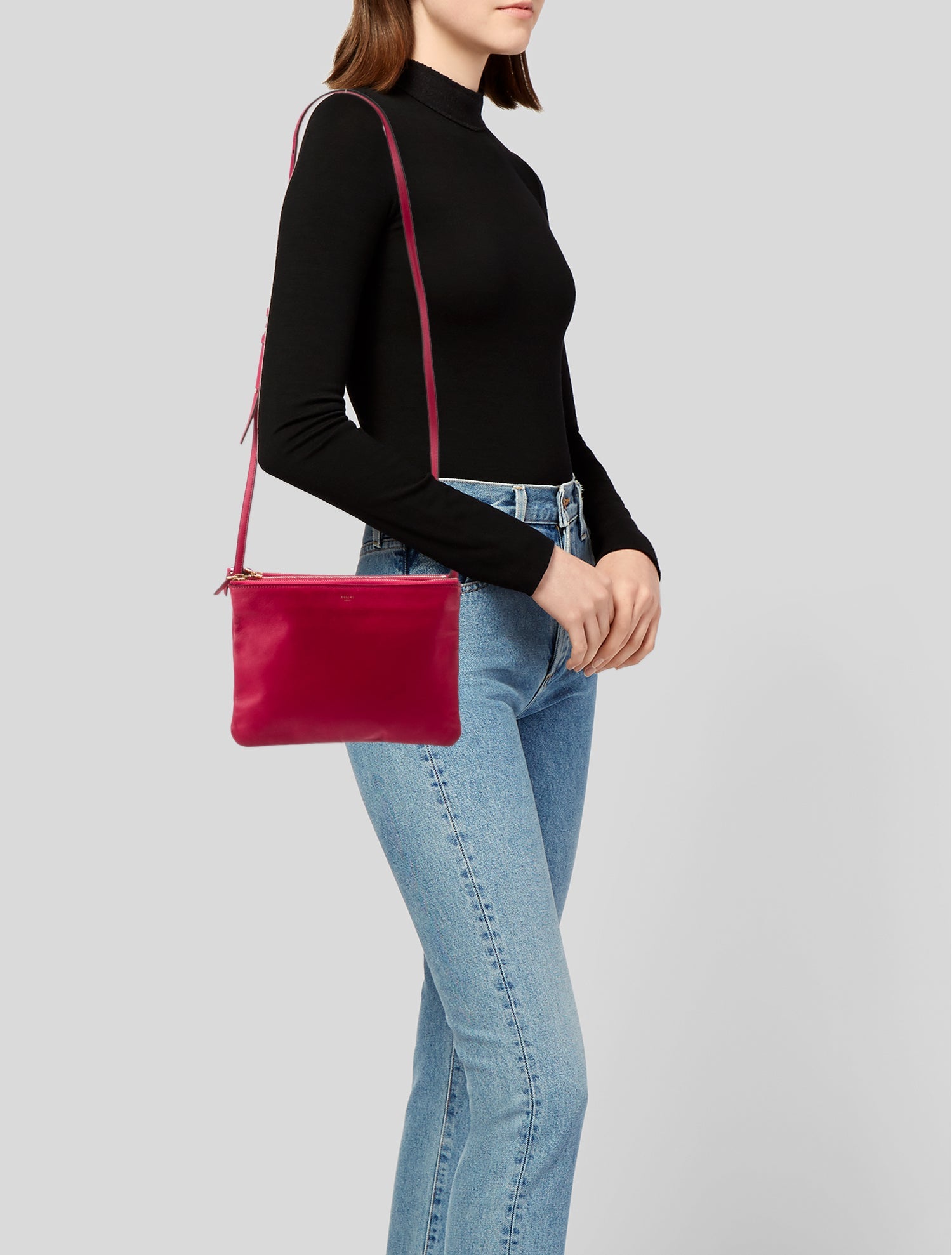 Celine Leather Trio Large