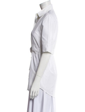 Celine Three-Quarter Sleeve Button-Up Top