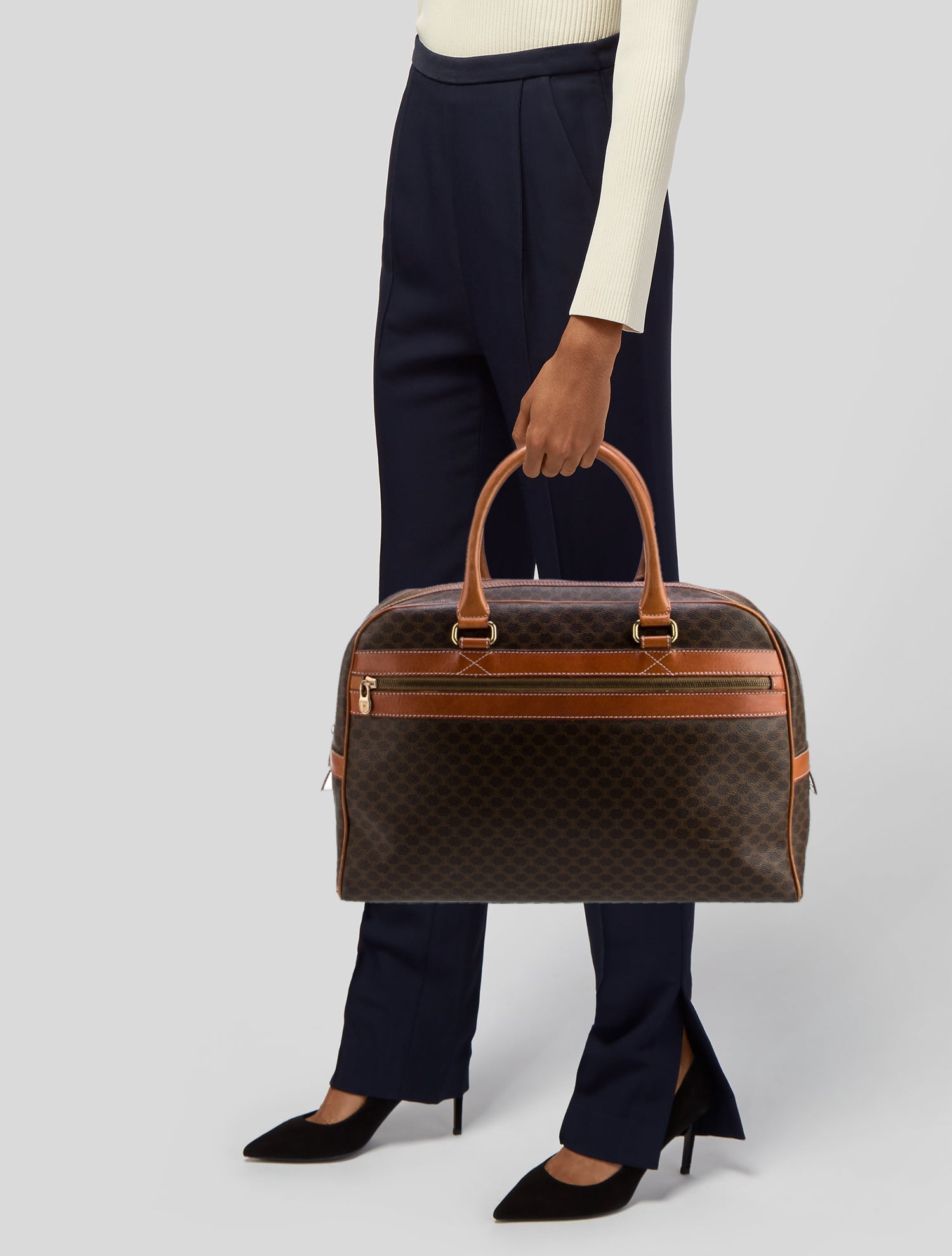 Celine Macadam Briefcase Vintage