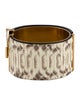 Celine Python Edge Cuff Bracelet