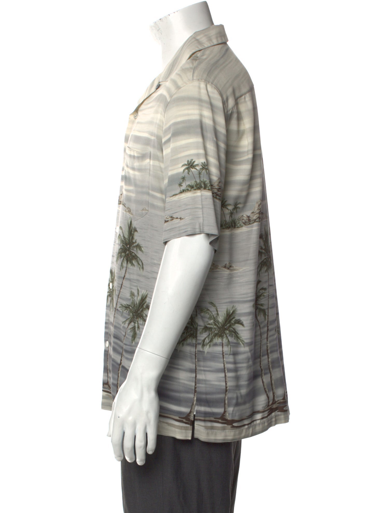Celine Graphic Print Short Sleeve Shirt w/ Tags
