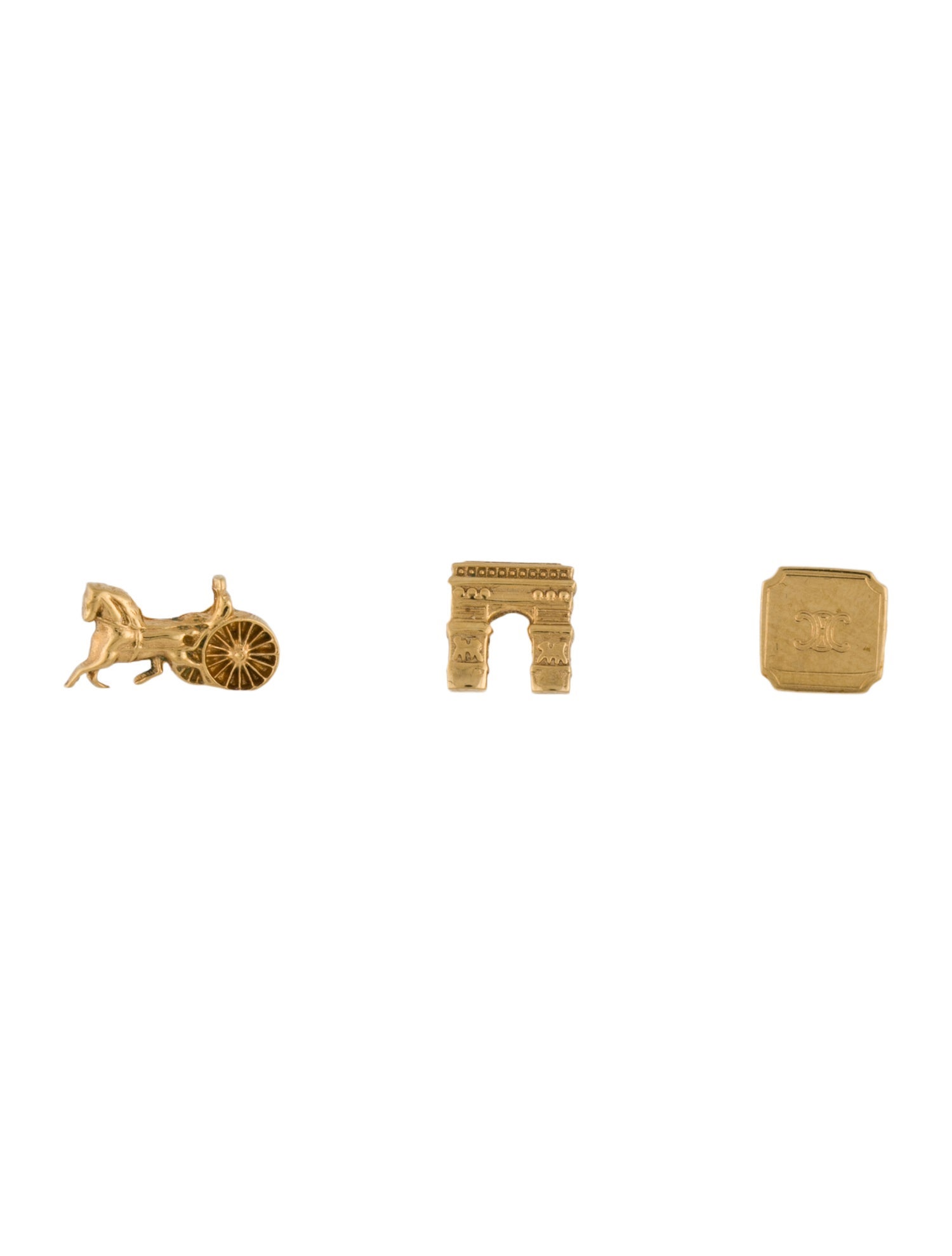 Celine Separables Heritage Stud Earrings Set