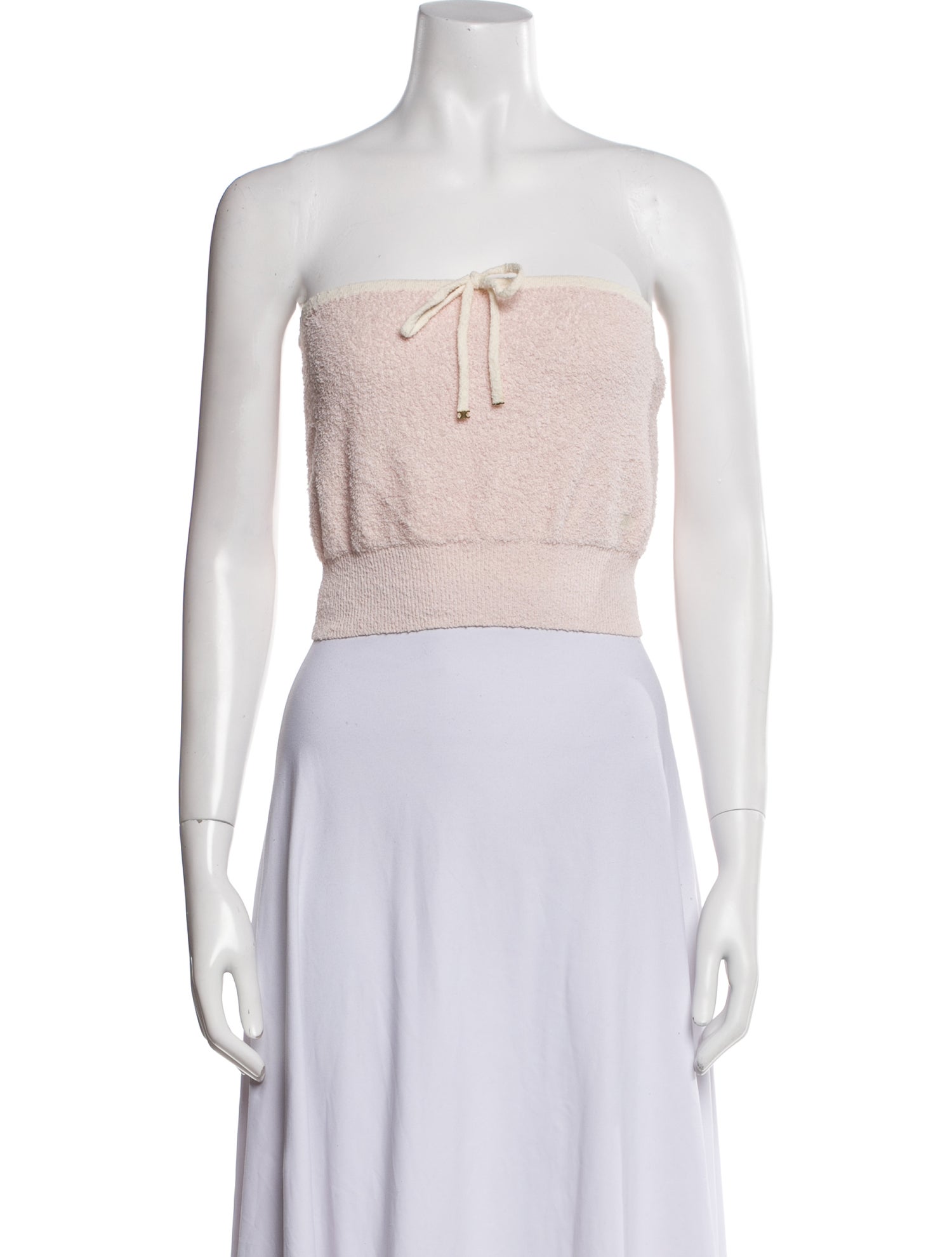 Celine Strapless Crop Top