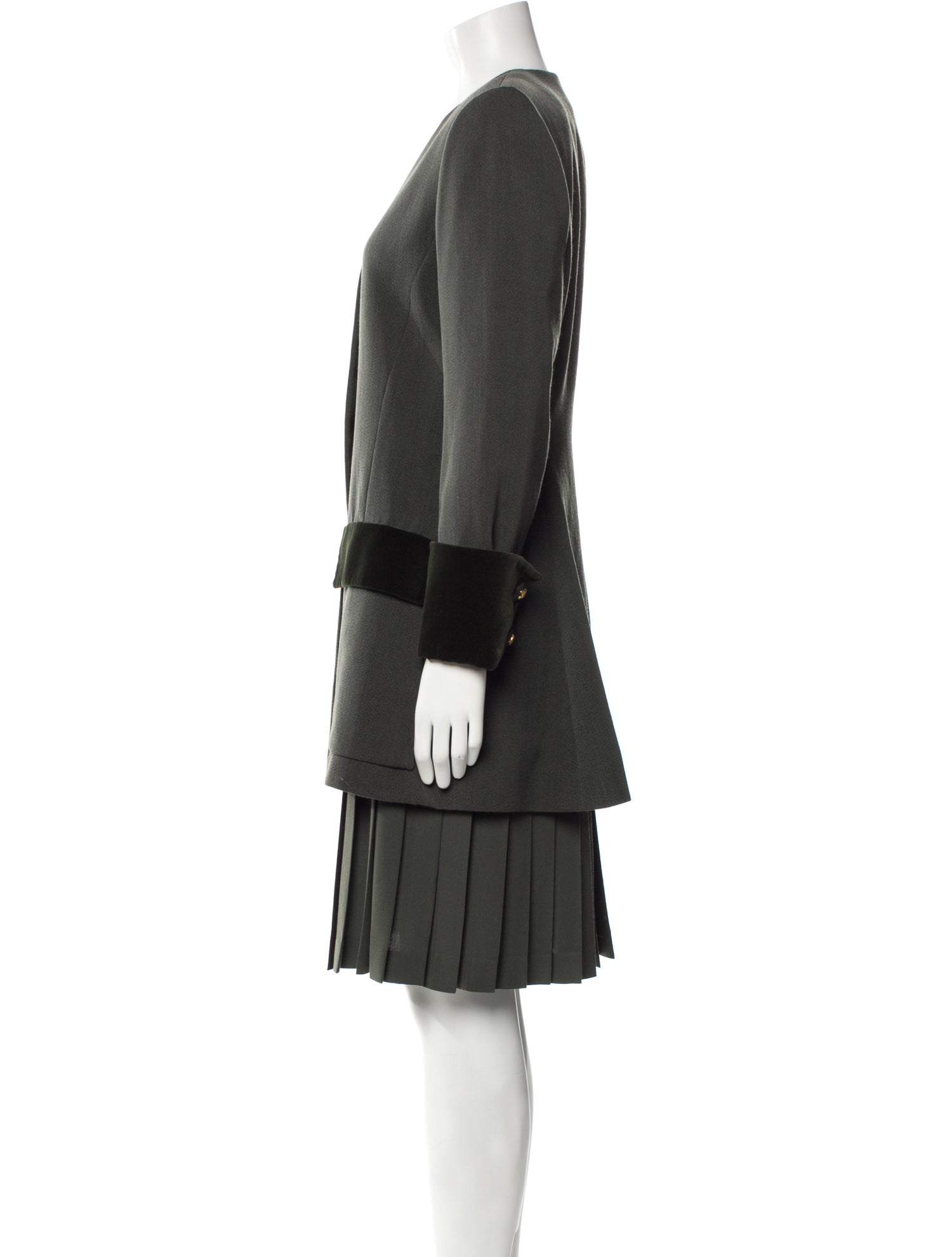 Celine Vintage 1980's Skirt Set