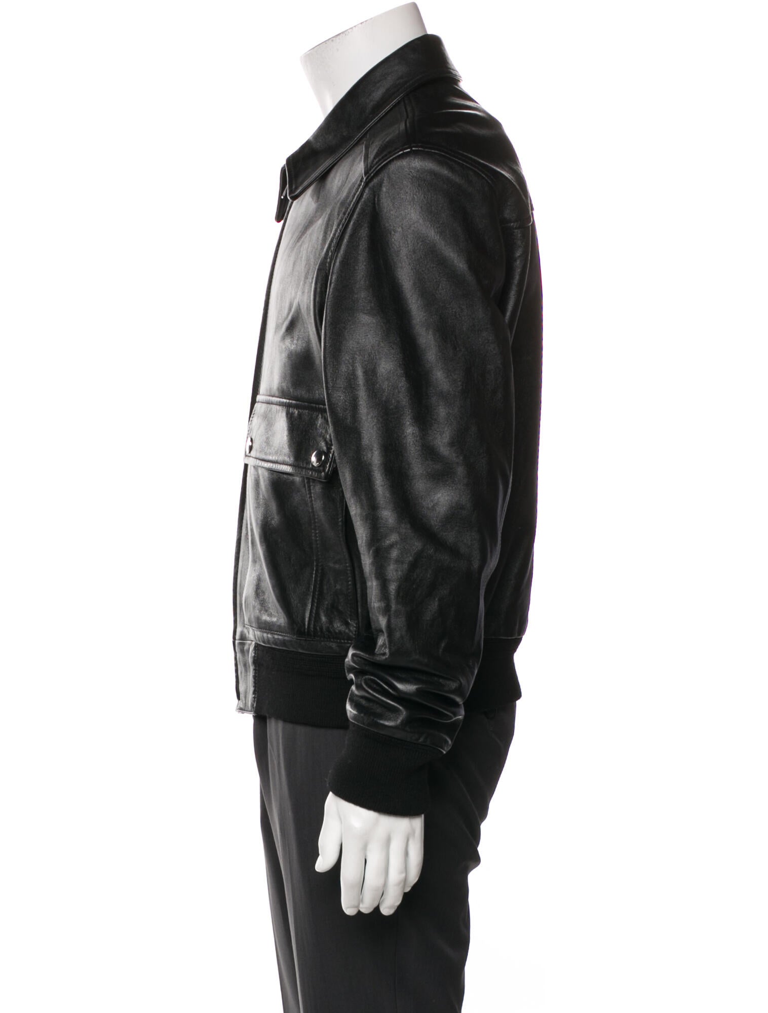 Celine Lambskin Bomber Jacket
