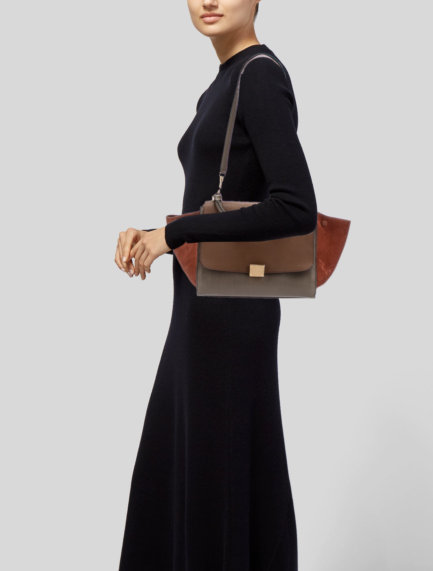 Celine Leather Trapeze Medium