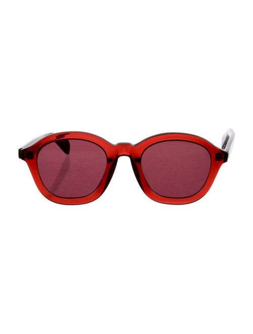 Celine Round Mirrored Sunglasses