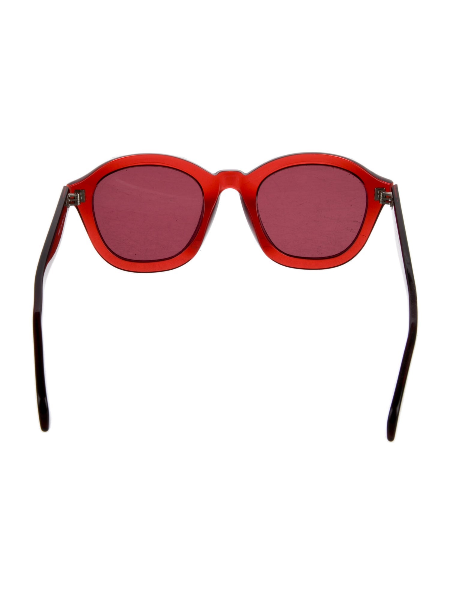 Celine Round Mirrored Sunglasses