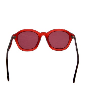 Celine Round Mirrored Sunglasses