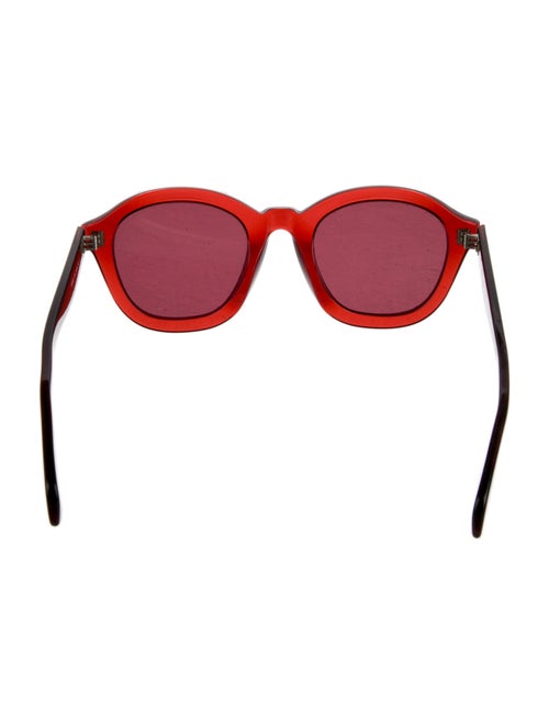 Celine Round Mirrored Sunglasses