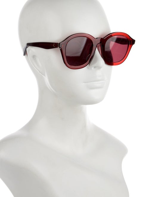 Celine Round Mirrored Sunglasses