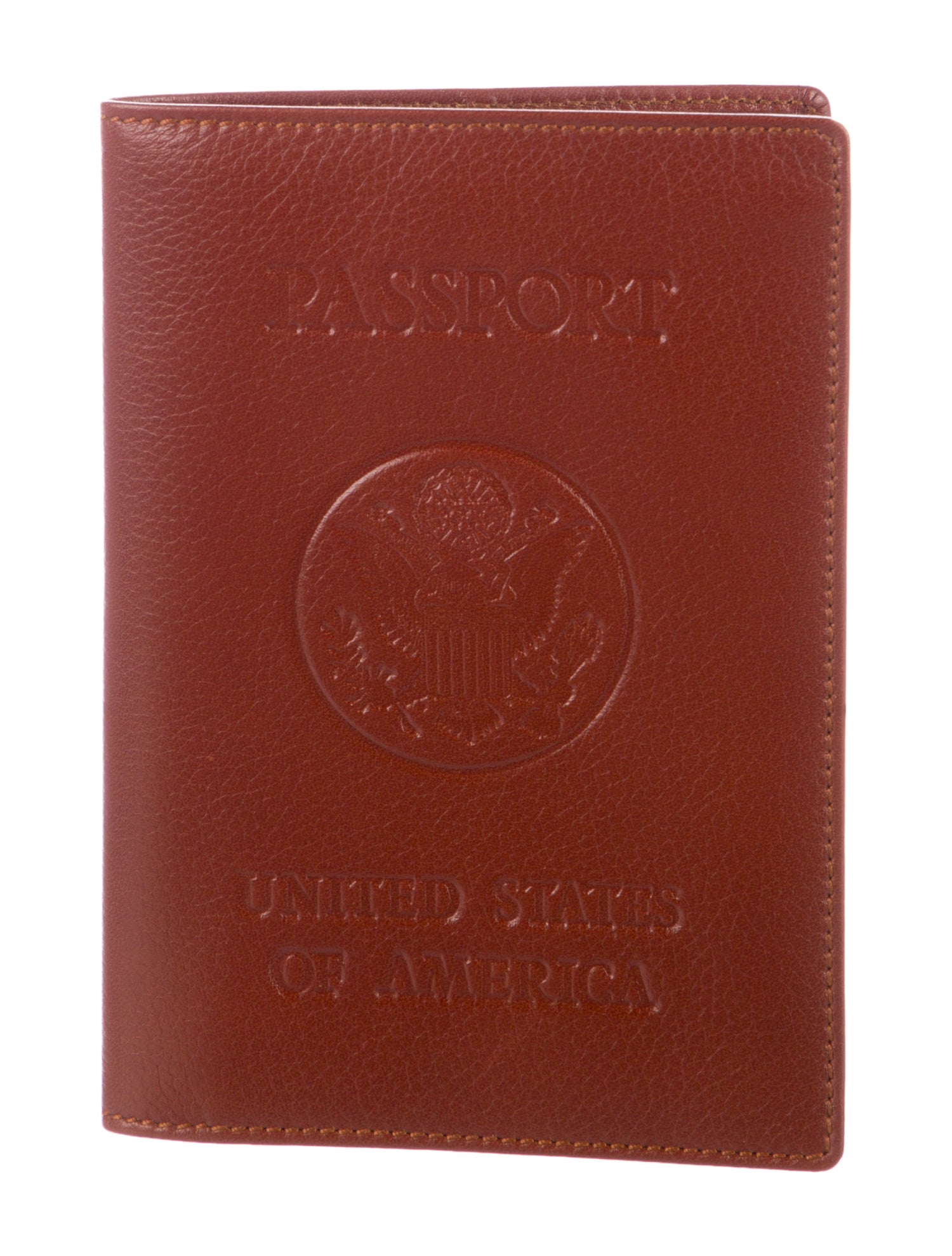 Celine Solid Leather Passport Cover