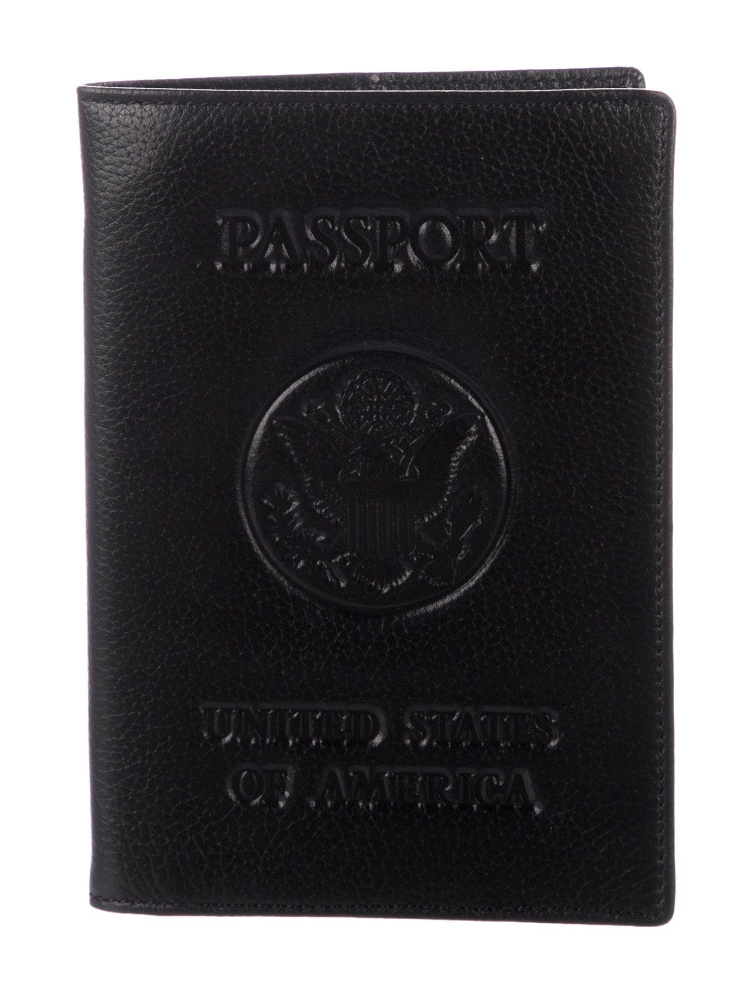 Celine Solid Leather Passport Cover