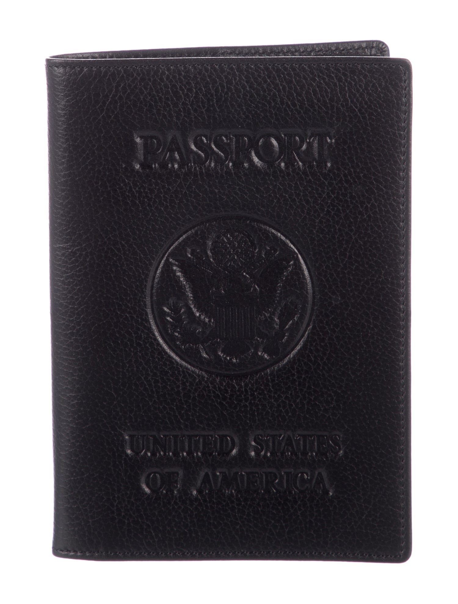 Celine Solid Leather Passport Cover