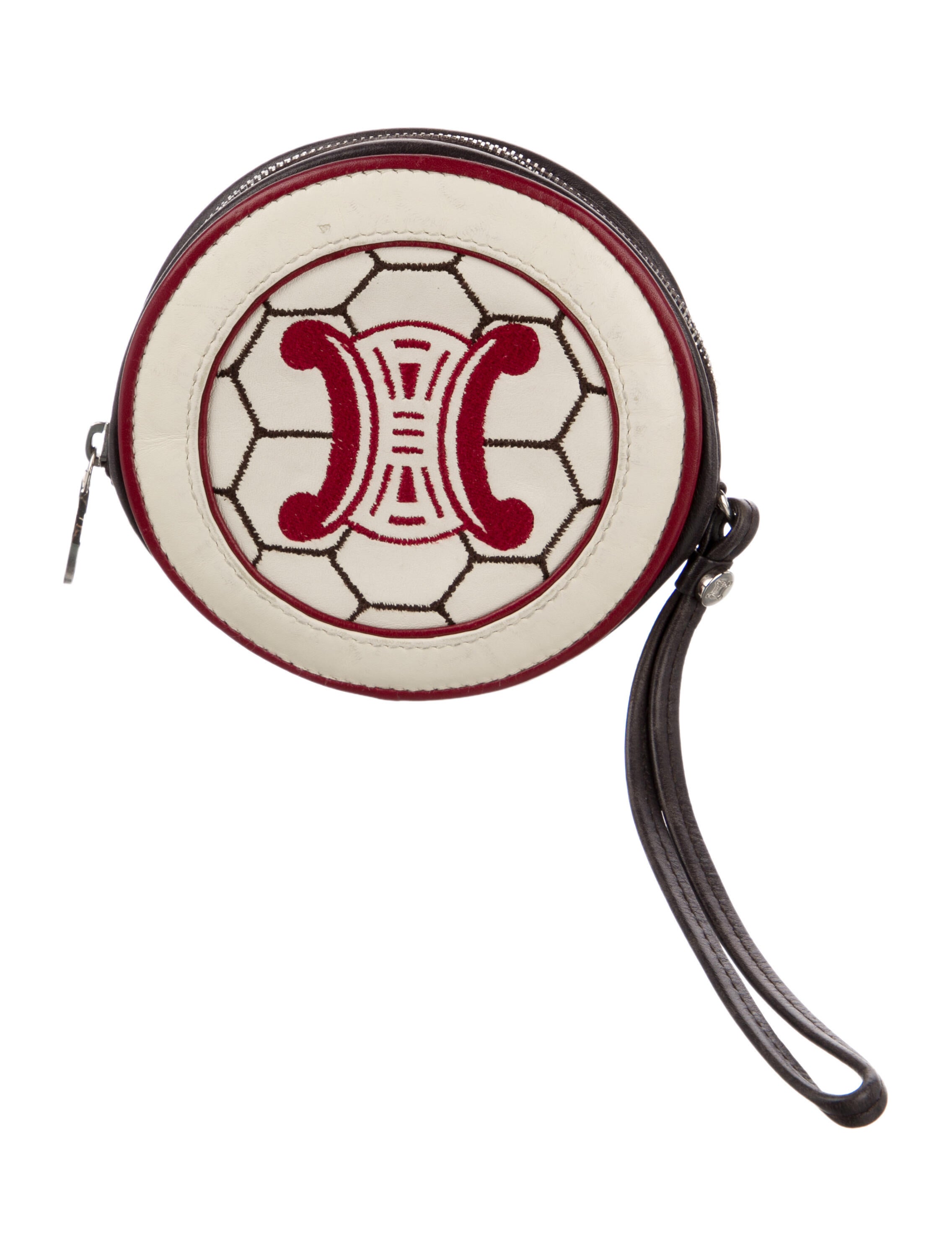 Celine 2002 Leather Wristlet