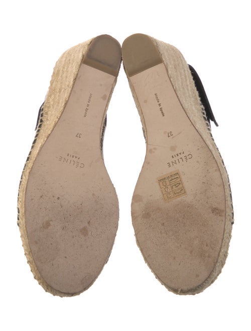 Celine Leather Espadrilles