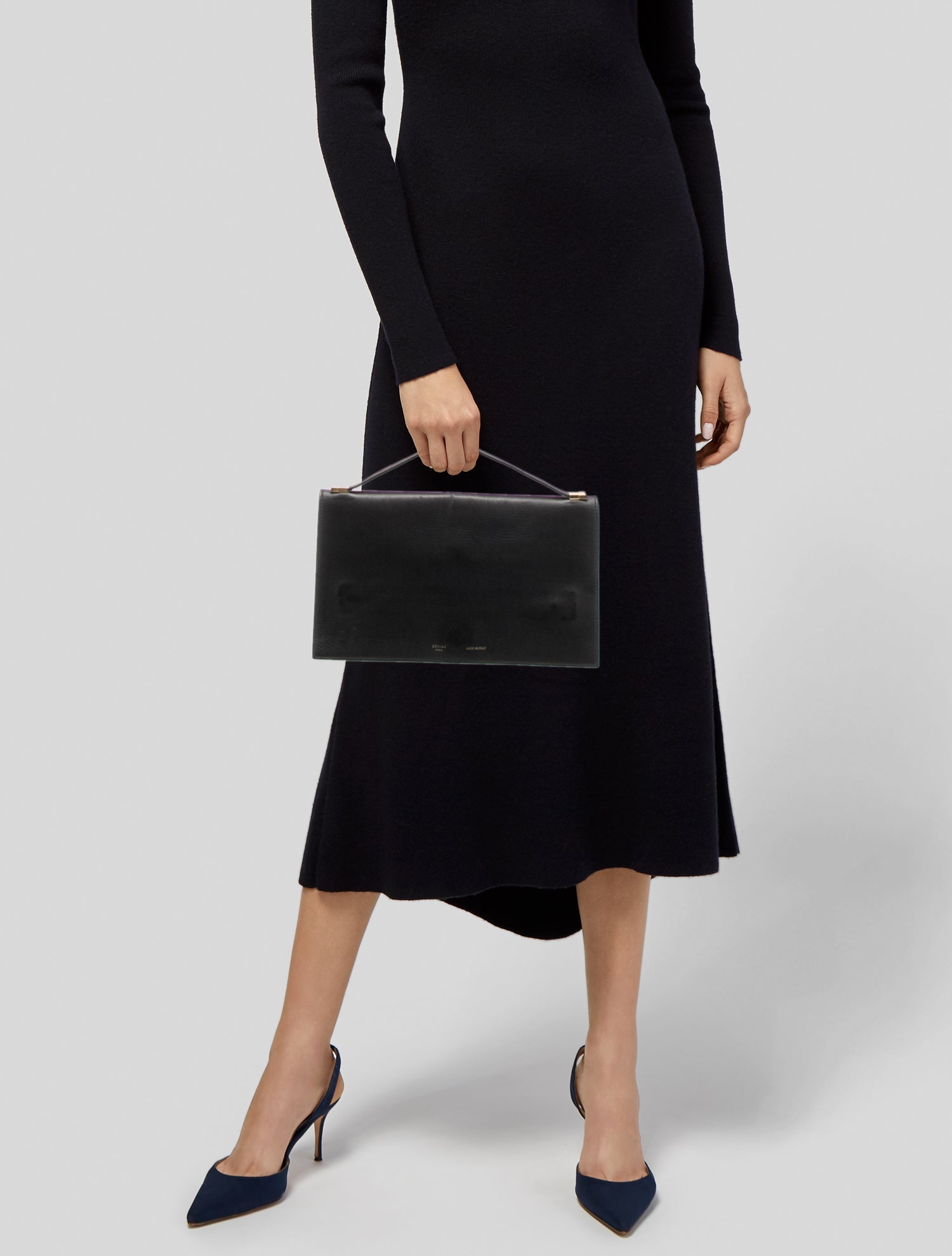 Celine Leather Folio