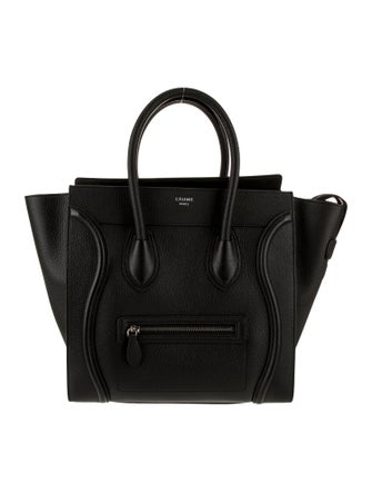 Celine Leather Luggage Mini