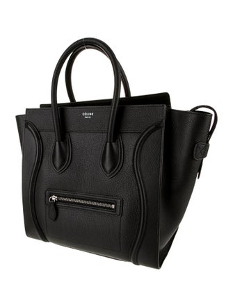 Celine Leather Luggage Mini