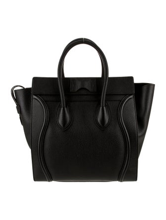Celine Leather Luggage Mini