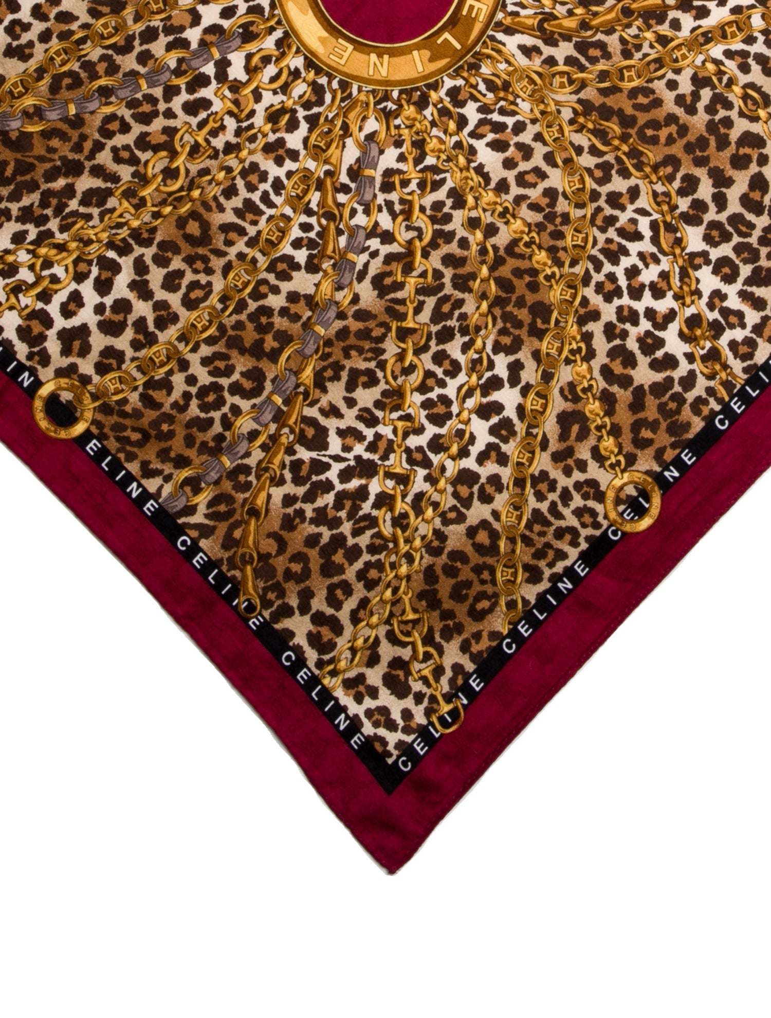 Celine Silk Printed Scarf