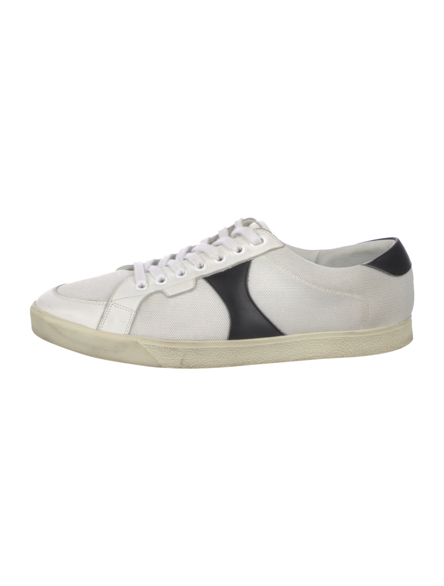 Celine Leather Trim Embellishment Sneakers