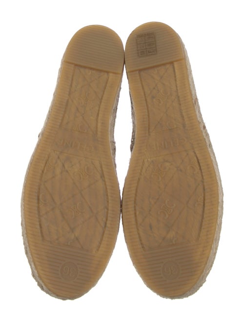 Celine Canvas Printed Espadrilles